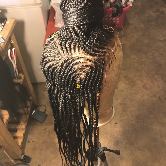 Full lace braided wig main image 15
